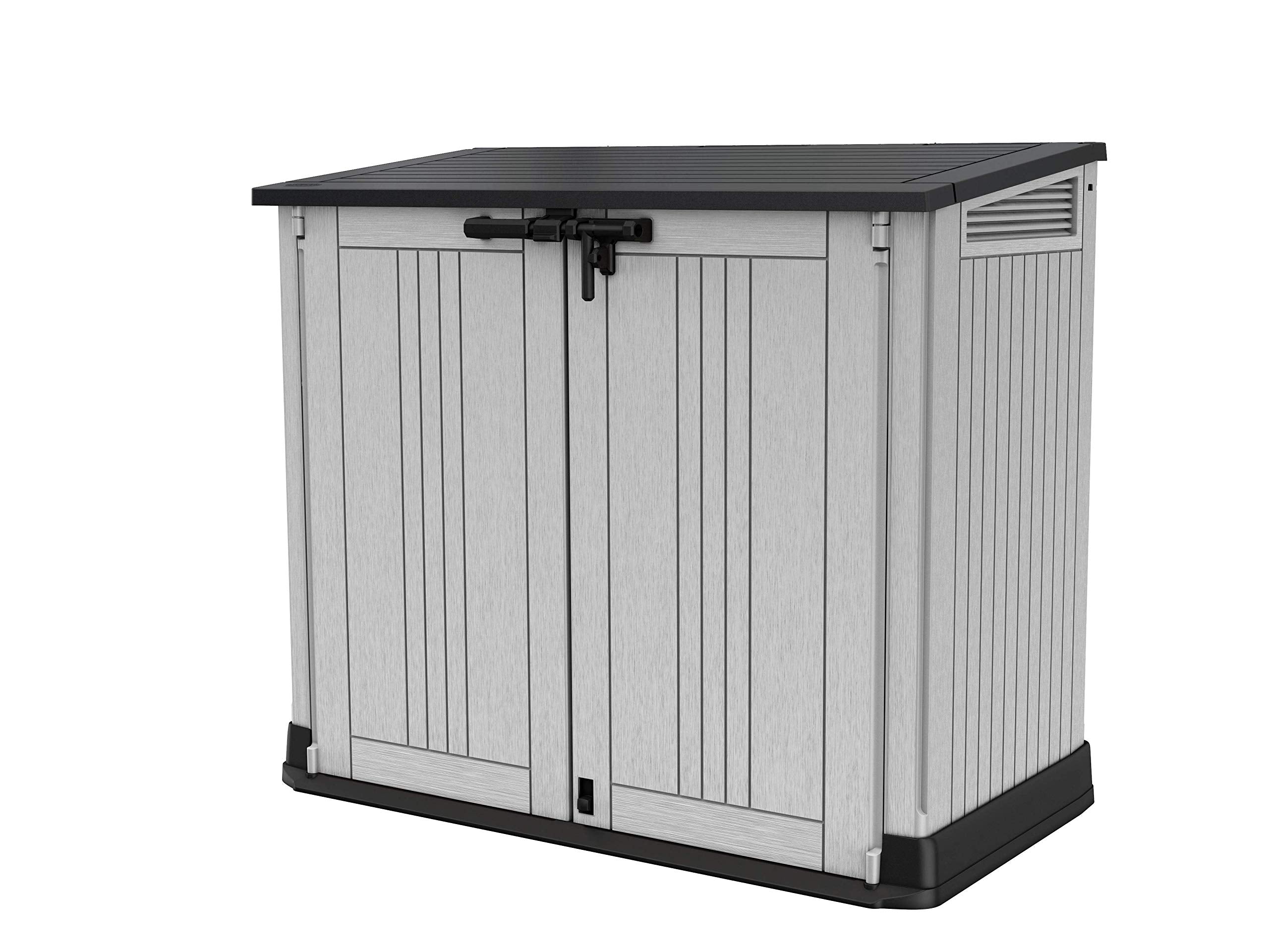 Grassivo™ - 880L Outdoor Garden Storage Shed with Lift-Up Lid & Front Doors